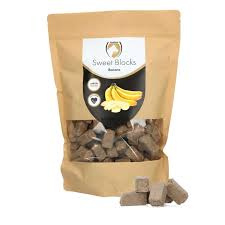 Excellent sweet banana blocks