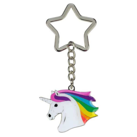 sleutelhanger Unicorn hoofd