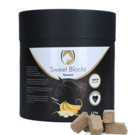 Excellent sweet banana blocks