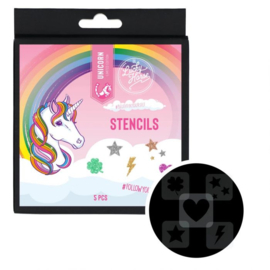Lucky horse stencils 5 stuks