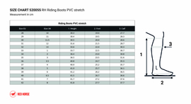 Horka  PVC rijlaars stretch