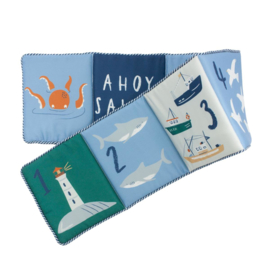 Sebra Stoffen Baby Boekje Seven Seas | Speelgoed | Gras Sebra Stoffen Baby Blokken Daydream | Speelgoed | Gras