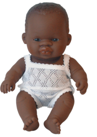 Miniland Babypop Afrikaans - Girl (21 cm)