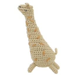 Sebra Crochet Rattle Rammelaar - Glenn the Giraffe (op=op)