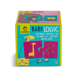 Ludattica Puzzel Baby Logic - Wie Eet Wat ? + 3jaar