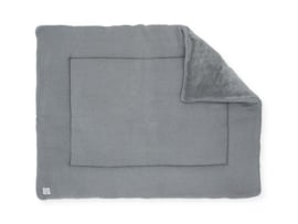 Jollein Boxkleed Basic Knit - Stone Grey (80 x 100 cm)