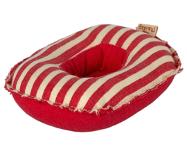 Maileg Beach Mice Rubber Bootje Small Mouse - Red Stripe