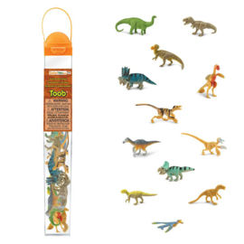 Safari Speelfiguren Toob Set - Gevederde Dino's