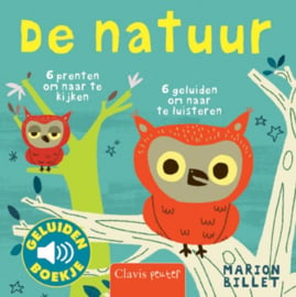 Uitgeverij Clavis Geluidenboekje - De Natuur +1jr