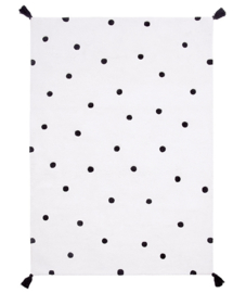 Lilipinso Vloerkleed Spots Black and White - 120 x 170 cm
