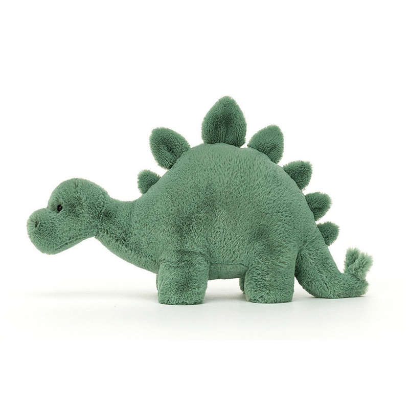 voering Zich voorstellen Een zin Jellycat Fossilly Stegosaurus - Knuffel Dino (16 cm) | Jellycat Zomer 2021  | Gras onder je voeten