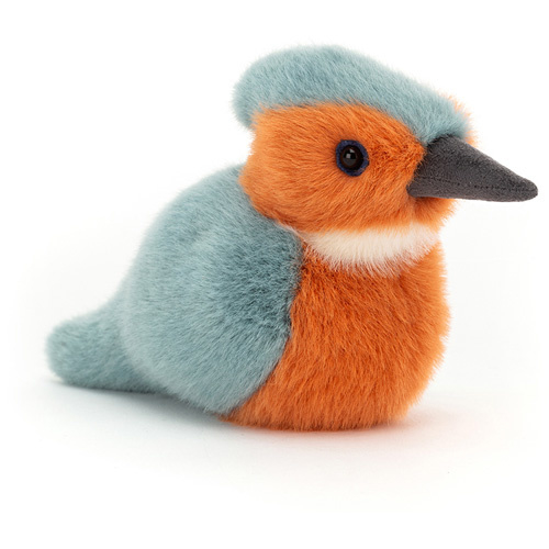 Jellycat Birdling Robin - Knuffel Roodborstje (10 cm) | Jellycat | Gras