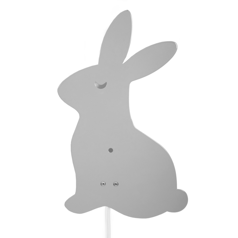 kathedraal Inactief hart Roommate Lamp Bunny - Konijn Grijs | Roommate | Gras onder je voeten