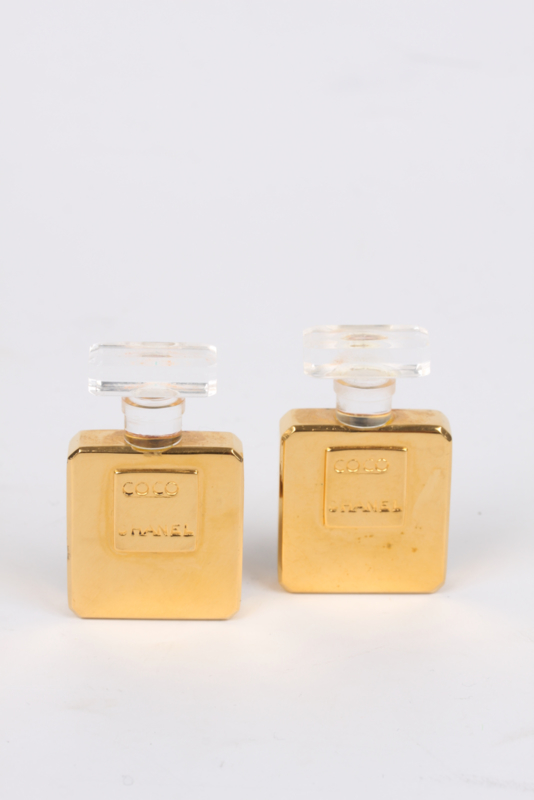 chanel perfume gold bottle