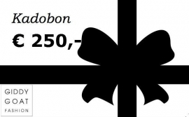 Kadobon € 250,-