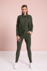 Downstairs bonded Trouser Green Studio Anneloes