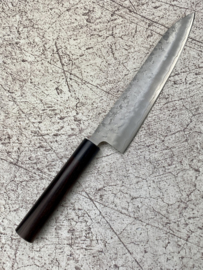 Hounen Kozan-saku (光山作) Ginsan #3 Gyuto Sanmai, Ovaal kersenhout -210 mm-