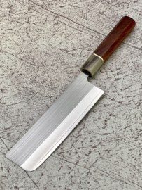 CUSTOM Kaneshige Tokubetsu SRS13 nakiri (Vegetable knife ), 160  mm