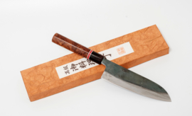 CUSTOM Tojiro Shirogami Santoku (universeel mes), 165 mm