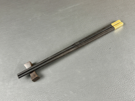 Kagemitsu 高級 Kōkyū eetstokjes -set van 2 paar- Ebbenhout