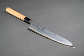 Kagemitsu Kitadake, Gyuto (chefsmes), Shirogami #1 staal, 240 mm -kersenhout-