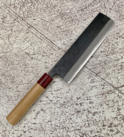 Muneishi Aogami Nakiri (groentemes), 180 mm -Kuroichi-