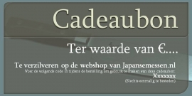 Cadeaubon voor de webshop