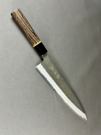 Mutsumi Hinoura Ajikataya Kuroichi Gyuto (chef’s knife), 240 mm -octagonal-