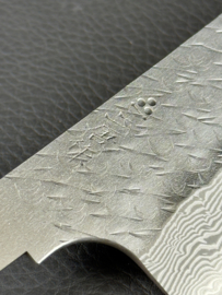 Nigara STRIX Tsuchime Migaki Bunka (universal knife) 180 mm -blade only-