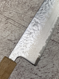 Tsunehisa Kamogawa AUS10 Tsuchime damascus Gyuto 240 mm (Chefs knife)