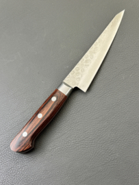 Kagemitsu Senshi VG-10 Tsuchime damascus Honesuki 145 mm (Boning knife)