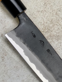 Kyohei Aogami Santoku (universal knife), 170 mm- Keyaki-