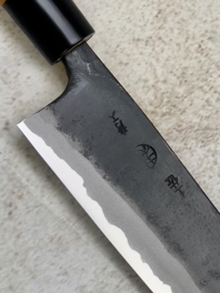 Kyohei Aogami Santoku (universeel mes), 170 mm- Keyaki-