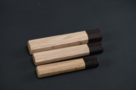 Traditional octagonal handle - White Oak with dark Wenge ferrule - (3 sizes available)