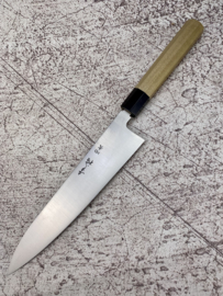 Konosuke HD-2 Wa-Gyuto (chef’s knife), octagonal Honoki and black ferrule, 240 mm - saya -