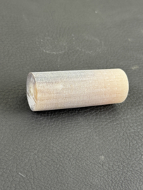 Buffalo horn white semi-transparent (bar)