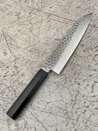 Tsunehisa Shāpu VG-10 Tsuchime damascus Santoku 185 mm (universeel mes)