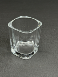 Wooden Masu Cup (Traditional Japanese Sake/Rice Cup) with Glass