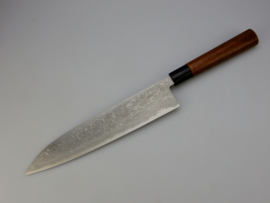 Tosa Matsunaga Aogami damascus Gyuto (chef knife), 210 mm