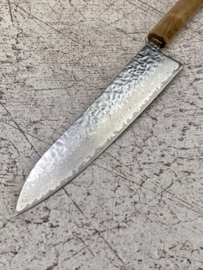 Tsunehisa Kamogawa AUS10 Tsuchime damascus Gyuto 240 mm (Chefs knife)