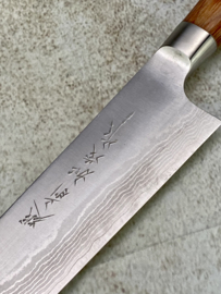 Kamo VG-10 Suminagashi Sujihiki (fish/sashimi/carving blade), 270 mm