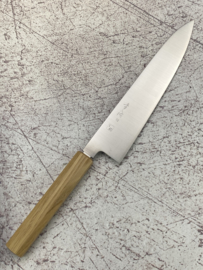 Konosuke GS+ gyuto (chef's knife), 240 mm, Khii Chestnut -saya-