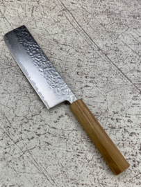 Kagemitsu 頂点 Chōten AUS10 Tsuchime damascus Nakiri 170  mm (Vegetable knife)