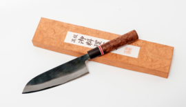 CUSTOM Tojiro Shirogami Santoku (universeel mes), 165 mm