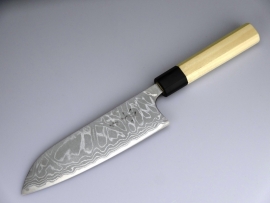 Masakage Shimo Santoku (universeel mes), 165 mm