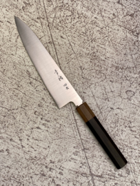 Konosuke HD-2 Wa-Gyuto (chef's knife), octagonal Khii Ebony, 210 mm - with saya -