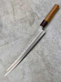 Kagemitsu 立山 Tateyama Nashiji, Sujihiki 270 mm (Fish knife), ginsan staal