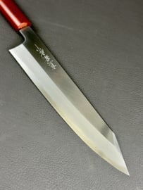 Tadokoro Kiritsuke Gyuto (chef's knife), 240 mm, Aogami steel, Honkasumi Polish, (Custommade)