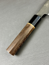 Mutsumi Hinoura Ajikataya Kuroichi Kiritsuke (chef’s knife), 210 mm -octagonal-