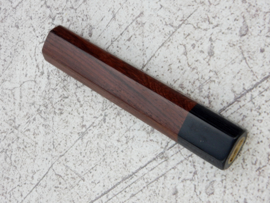 Traditional octagonal Rosewood handle- Black Pakka - (size L)